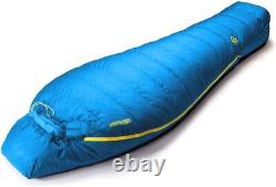 10 Degree F Hydrophobic Down Sleeping Bag for Adults Lightweight and Comp. A