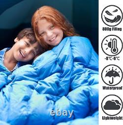 176Lbs Down Sleeping Bag 32-43? Ultralight Sleeping Bag Cold Weather Com