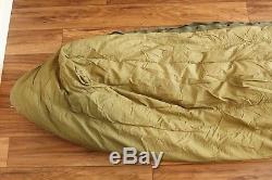 1967 Vietnam Era US M-1949 Mountain Sleeping Bag Down Filled Mummy Zip Regular