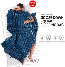 1.26lbs Ultralight Sleeping Bag 800 Fill Power Goose Down Sleeping Bag 32 43