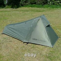 1 Person Backpacking Tent + Down Sleeping Bag 3 Season Lightweight Camping