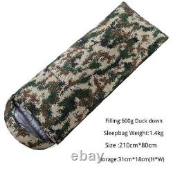 2022 Outdoor camping sleeping bag White duck down bag Sleeping bag for adults