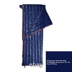2022 new 90% Goose Down Panel Double Sleeping Bag Ultralight and Warm