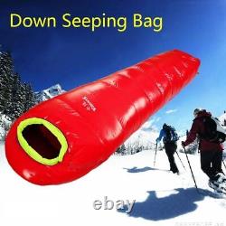 2023 Adult ultra light goose down sleeping bag outdoor backpack camping trip