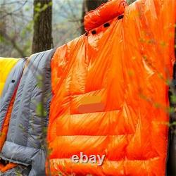 260g Outdoor Camping Down Sleeping Bag Wearable Ultra-Light Adult Sleep Blanket