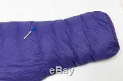 $309 Women's Wm's Marmot OURAY 0° F 650-Fill Power Duck Down Sleeping Bag Purple
