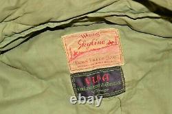 30s 40s Vintage WOODS SKYLINE Down Filled VON LENGERKE & ANTOINE Sleeping Bag