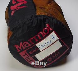 $320 Women's Wm's MARMOT OURAY REGULAR 0F 0 Degree 650 Down Fill Sleeping Bag