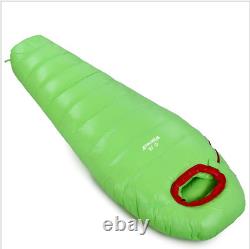 400-1200g outdoor ultralight camping Sleeping bag mummy duck down sleeping bag