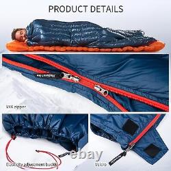 650/800 Fill Power Down Sleeping Bag 32-4 1.26lbs Ultralight Sleeping Bag