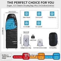 750/550FP Compact Sleeping Bag 3-4 S. Ultralight Down 0 Degree Sleeping Bag