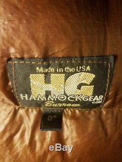 850 fill goose down hammock gear sleeping bag