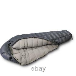 90205cm Goose Down Sleeping Bag Winter Outdoor Camping Cold Down Sleeping Bag