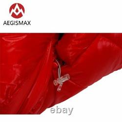 AEGISMAX 0° F Down Mummy Sleeping Bag Adult Thicken for Winter Camping Tent Warm