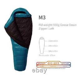 AEGISMAX -5 Degree Goose Down Sleeping Bag Outdoor Camping Hiking Equipment