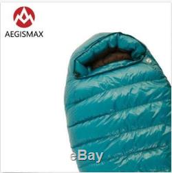 AEGISMAX M3 Outdoor Camping Mummy keep Warm White Goose down sleeping bag