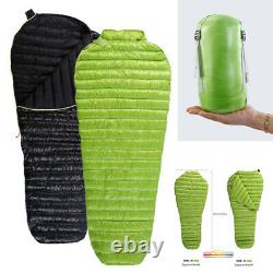 AEGISMAX Mummy Down Sleeping Bag Outdoor Camping Ultralight Bag With Storage Bag