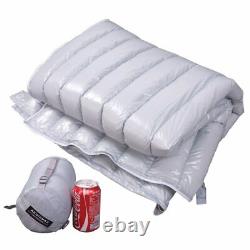 AEGISMAX New Ultralight Envelope 95% White Goose Down Sleeping Bags 200X80cm