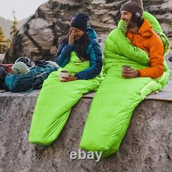 AEGISMAX Urltra-Light Camping Sleeping Bag 800FP White Goose Down Spring Summer