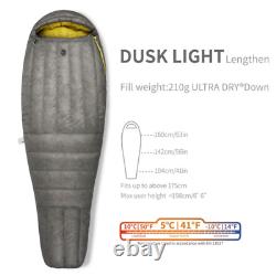 AEGISMAX Wind Hard 2023 New Dusk Ultralight Down Sleeping Bag 800FP Ultra Dry