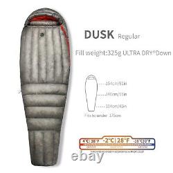 AEGISMAX Wind Hard Dusk 800FP Ultra Dry Down Ultralight Sleeping Bag Ouedoor
