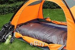 ALL SEASON Sleeping Bag Ultralight Goose Down Waterproof Backpacking Winter Camp
