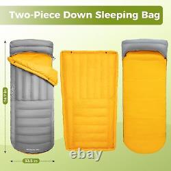 ATEPA backpack down sleeping bag ultra light 650 FP