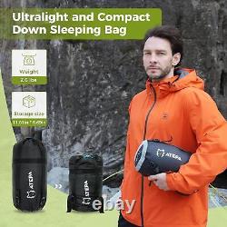 ATEPA backpack down sleeping bag ultra light 650 FP