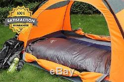 All Season Mummy Camping, Sleeping Bag, Ultralight Goose Down Waterproof