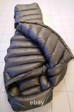 Arctic Waves Goose Down Sleeping Bag Olive Green 10D Nylon