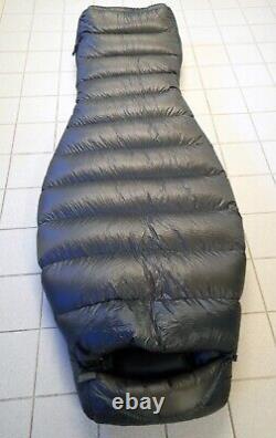 Arctic Waves Goose Down Sleeping Bag Olive Green 10D Nylon