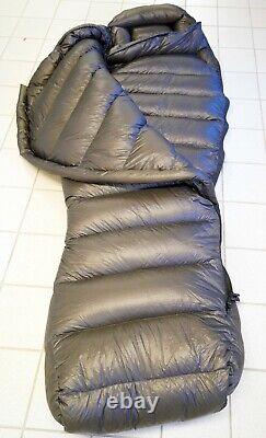 Arctic Waves Goose Down Sleeping Bag Olive Green 10D Nylon