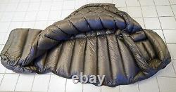 Arctic Waves Goose Down Sleeping Bag Olive Green 10D Nylon