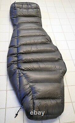 Arctic Waves Goose Down Sleeping Bag Olive Green 10D Nylon