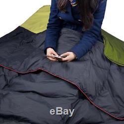 Battery-operated Heated Down Camping Blanket Sleeping Bag for Cold Weather