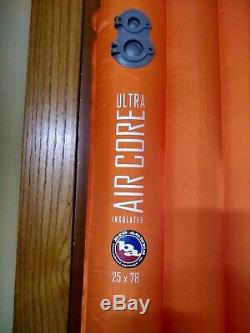 Big Agnes 15-degree sleeping bag with Downtek and Ultra Core Pad, used once
