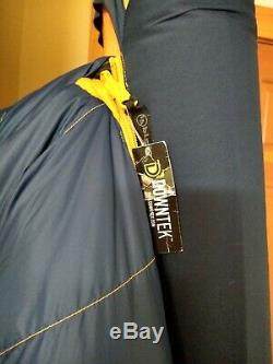 Big Agnes 15-degree sleeping bag with Downtek and Ultra Core Pad, used once