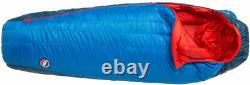 Big Agnes Anvil Horn 15F Sleeping Bag 650-fill DownTek Blue/Red Long