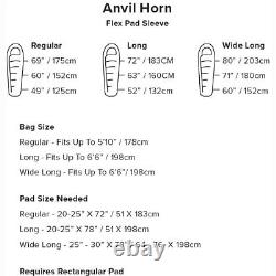Big Agnes Anvil Horn 15 Degree Down Sleeping Bag