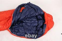 Big Agnes Cinnabar Sleeping Bag -40F Down, Reg/Left Zip, Pumpkin /56378/