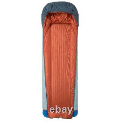 Big Agnes Diamond Park 30 Degree Sleeping Bag, Wide Long, Gray