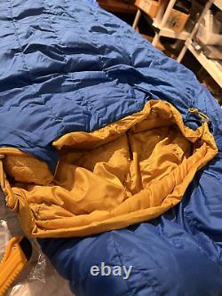 Big Agnes Fish Hawk 30 Sleeping Bag Blue Regular Left