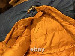 Big Agnes Fish Hawk 30 Sleeping Bag Blue Regular Left