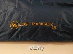 Big Agnes Lost Ranger Sleeping Bag 15 Degree Down Reg / Left Zip /35129/