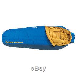 Big Agnes Men's Lost Ranger 15 Sleeping Bag with DownTek Blue Regular Right Zip