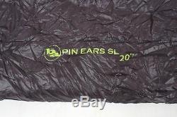 Big Agnes Pin Ears SL Sleeping Bag 20 Degree Down /39655/