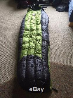 Big Agnes Pomer Hoit SL 0 degree sleeping bag superlight 800 fp down long