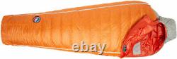 Big Agnes Torchlight UL 30F Sleeping Bag 850-Fill DownTek Orange/Gray, Long