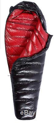 BlackCrag Hungarian Goose Down Sleeping Bag 1,200 Gram Overfill 7D Nylon