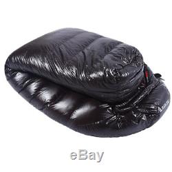 BlackCrag Hungarian Goose Down Sleeping Bag 1,200 Gram Overfill 7D Nylon
